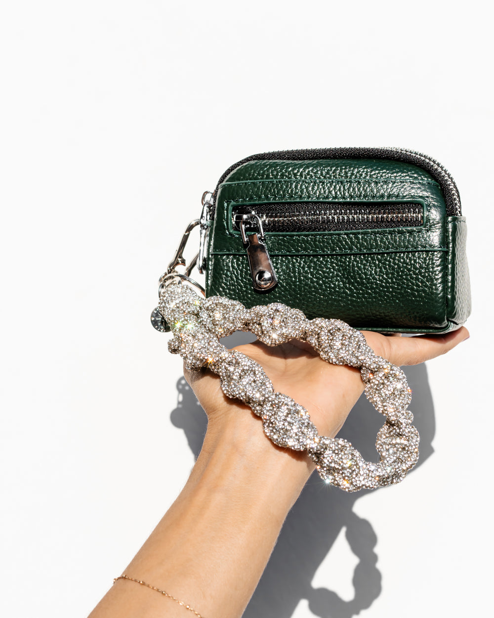 Romi TWIST Wristlet - Crystal