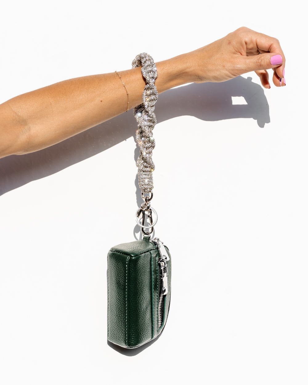 Romi TWIST Wristlet + Coin Purse - Crystal