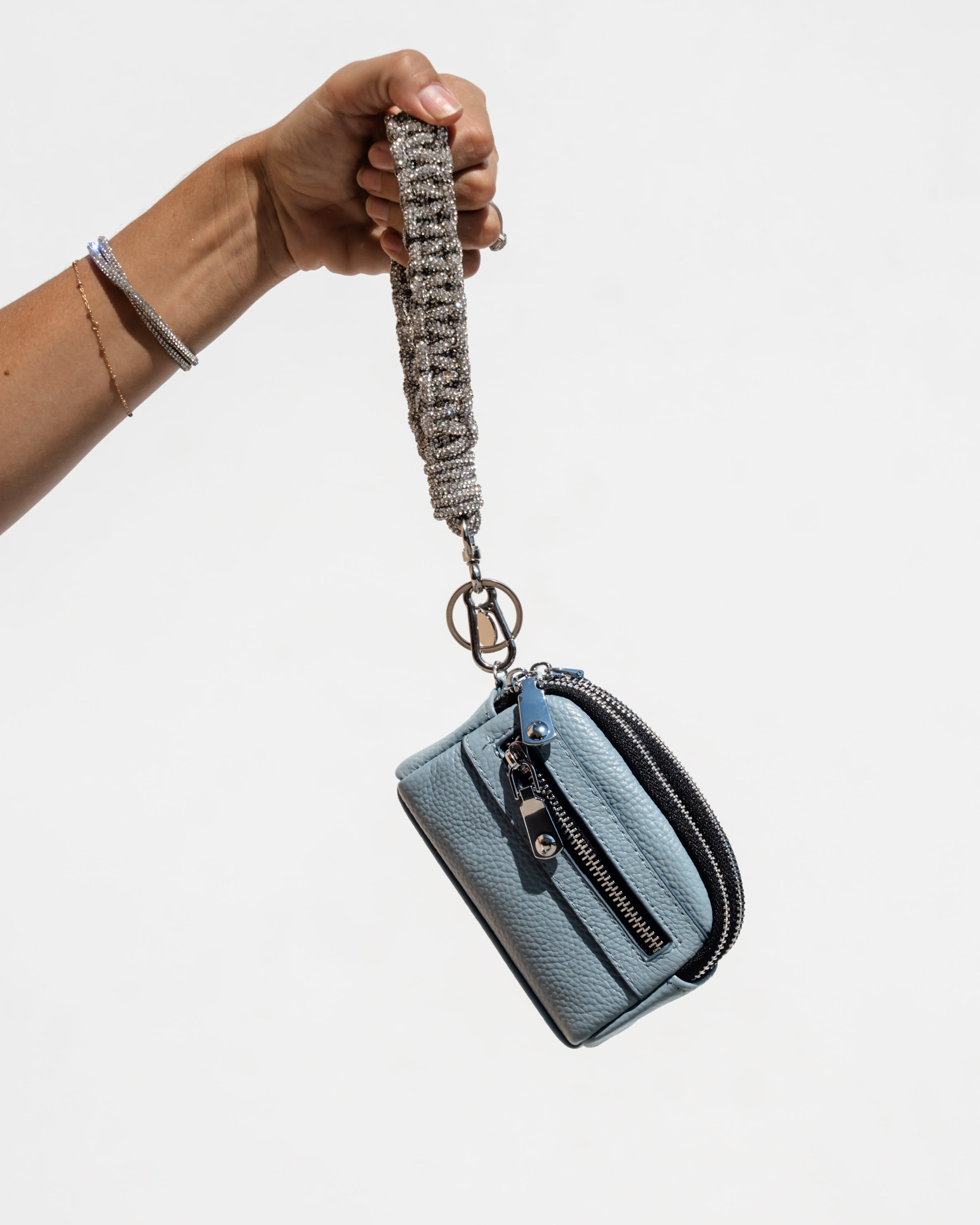 Romi CLASSIC Wristlet + Coin Purse - Crystal