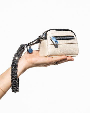 Romi CLASSIC Wristlet + Coin Purse - Gunmetal