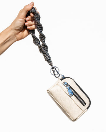 Romi TWIST Wristlet - Gunmetal