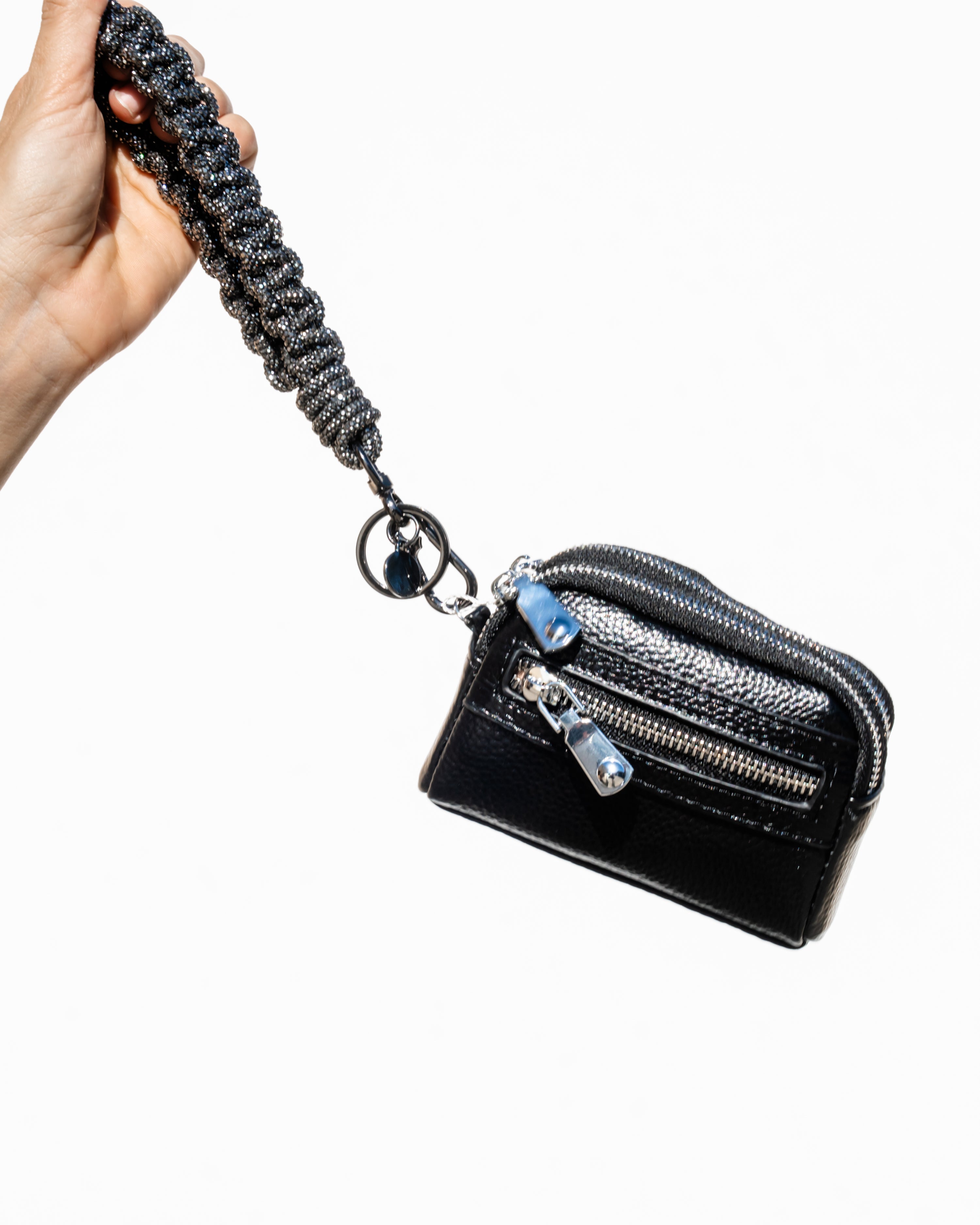 Romi CLASSIC Wristlet + Coin Purse - Gunmetal