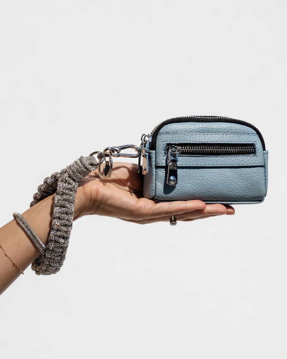 Romi CLASSIC Wristlet + Coin Purse - Crystal