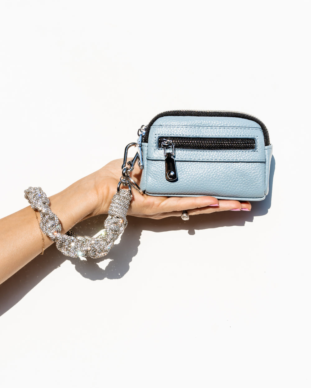 Romi TWIST Wristlet + Coin Purse - Crystal