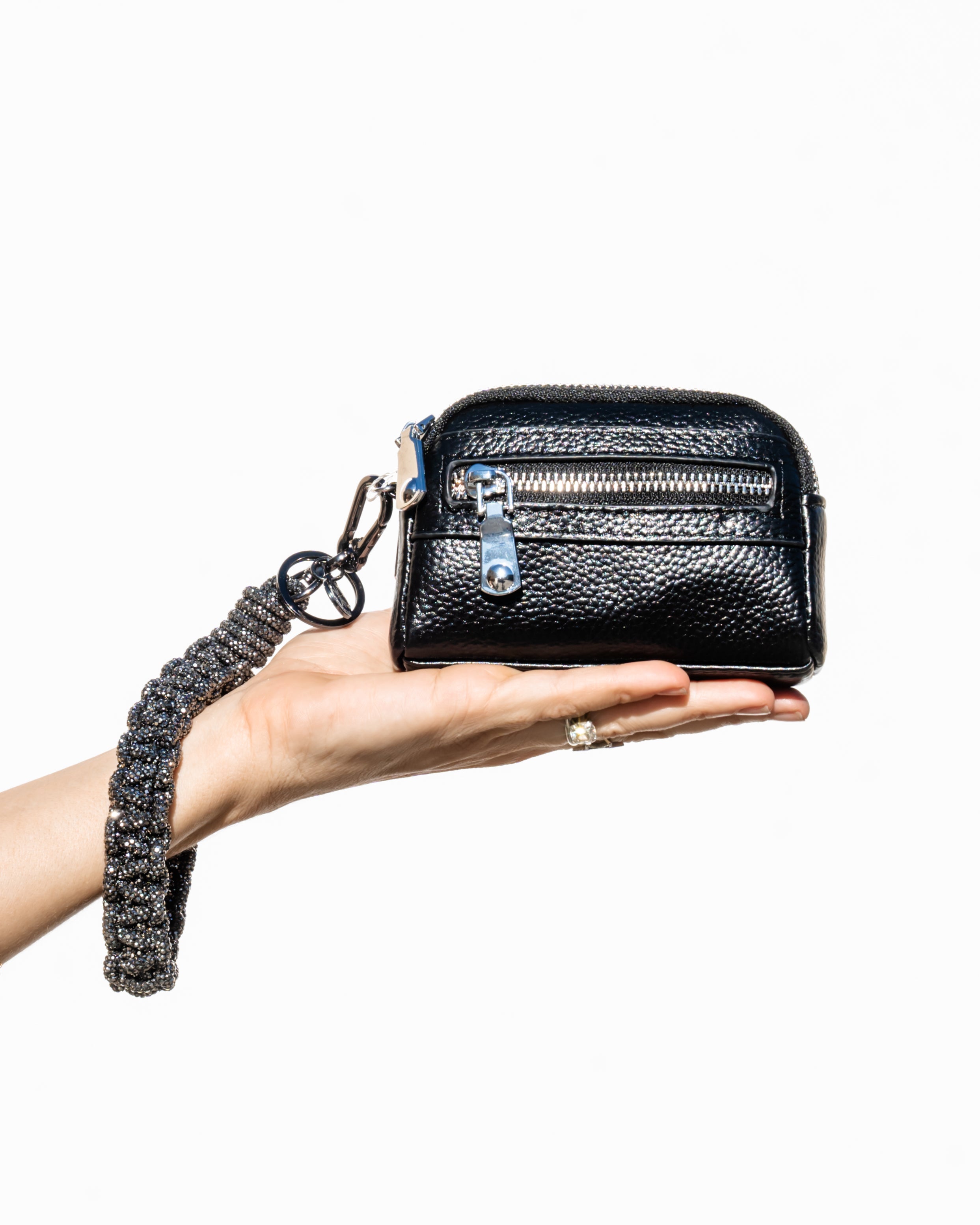 Romi CLASSIC Wristlet + Coin Purse - Gunmetal