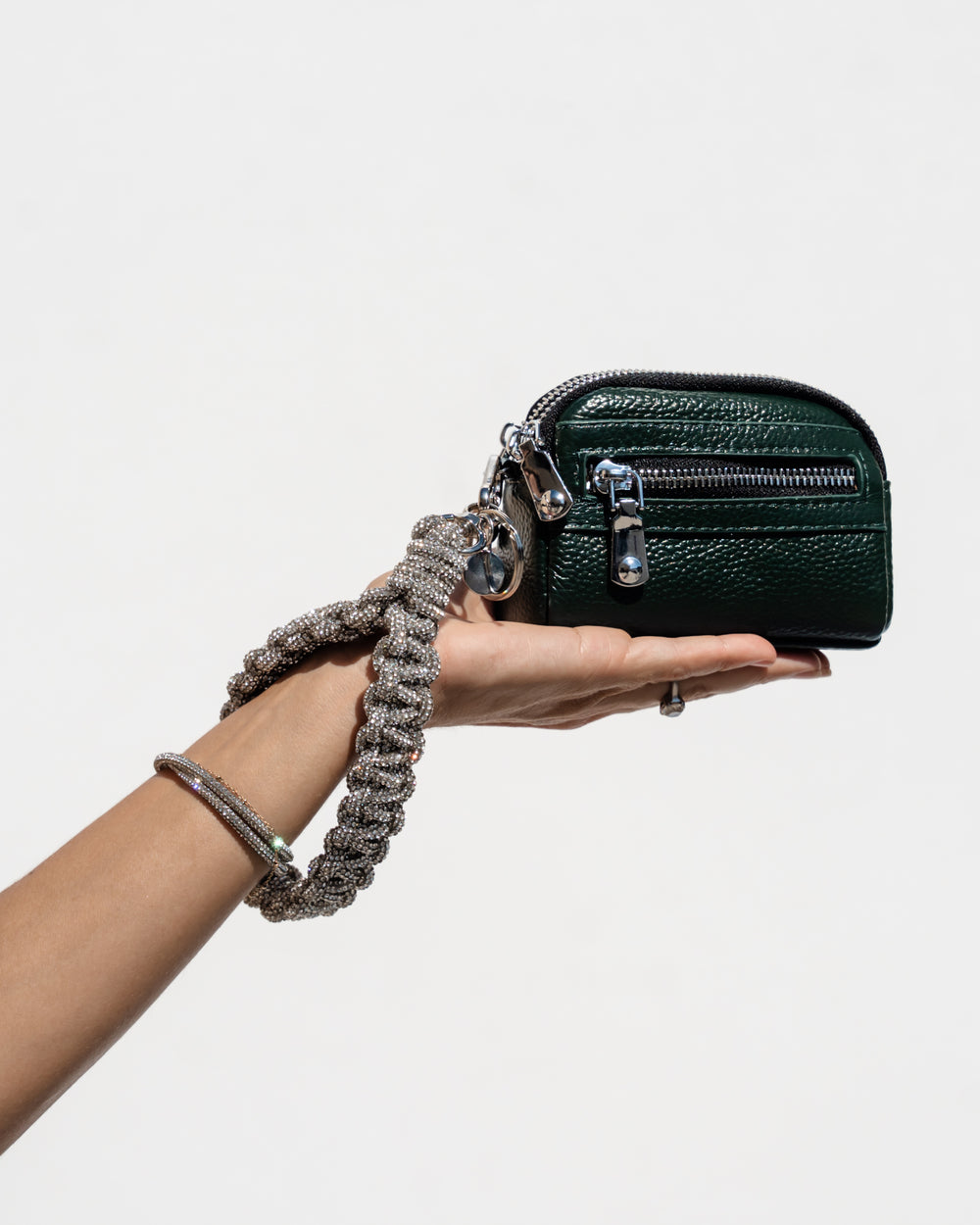 Romi CLASSIC Wristlet + Coin Purse - Crystal