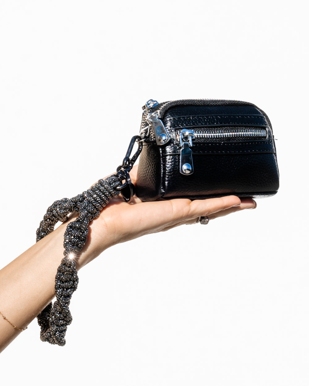 Romi TWIST Wristlet - Gunmetal
