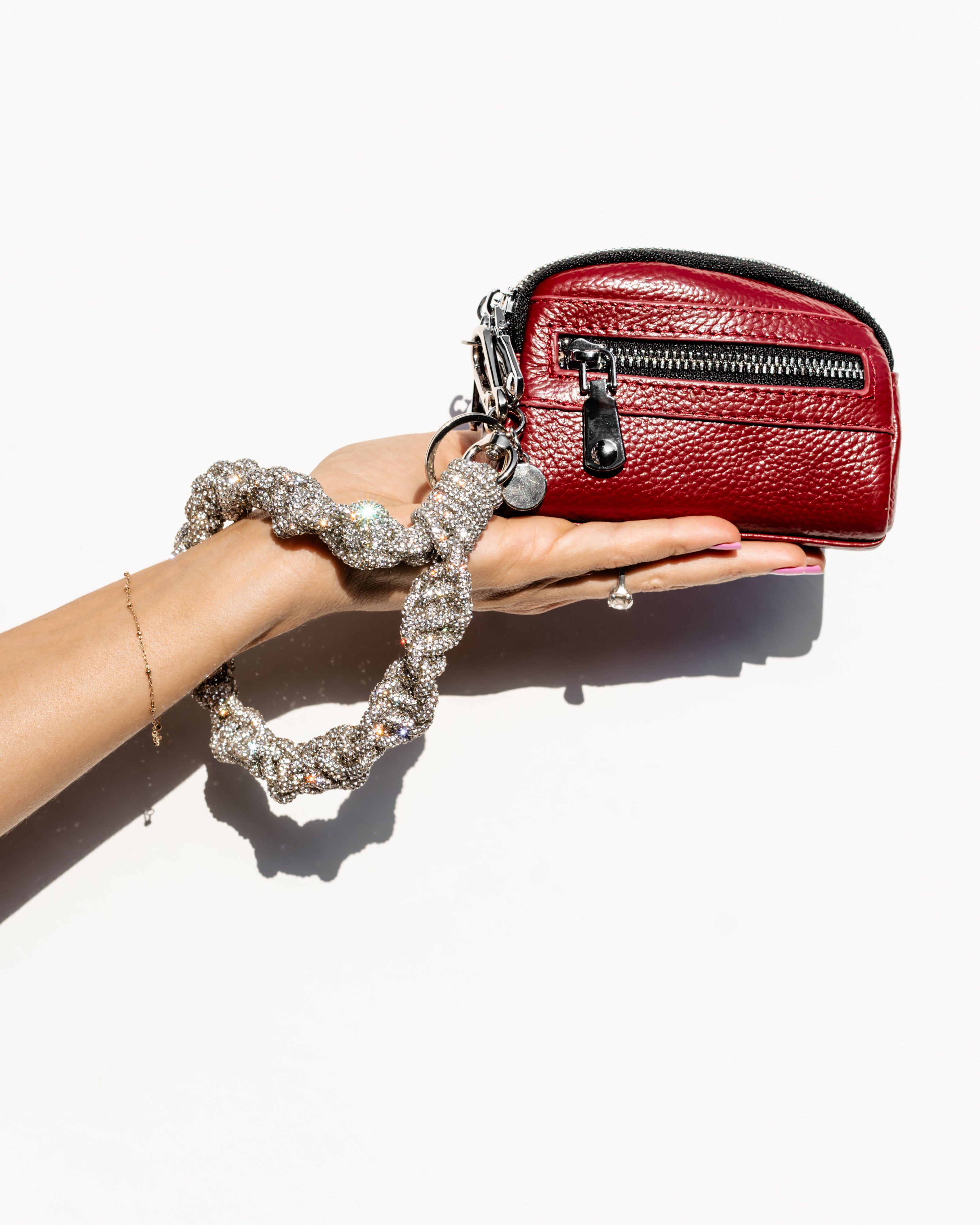 Romi TWIST Wristlet - Crystal