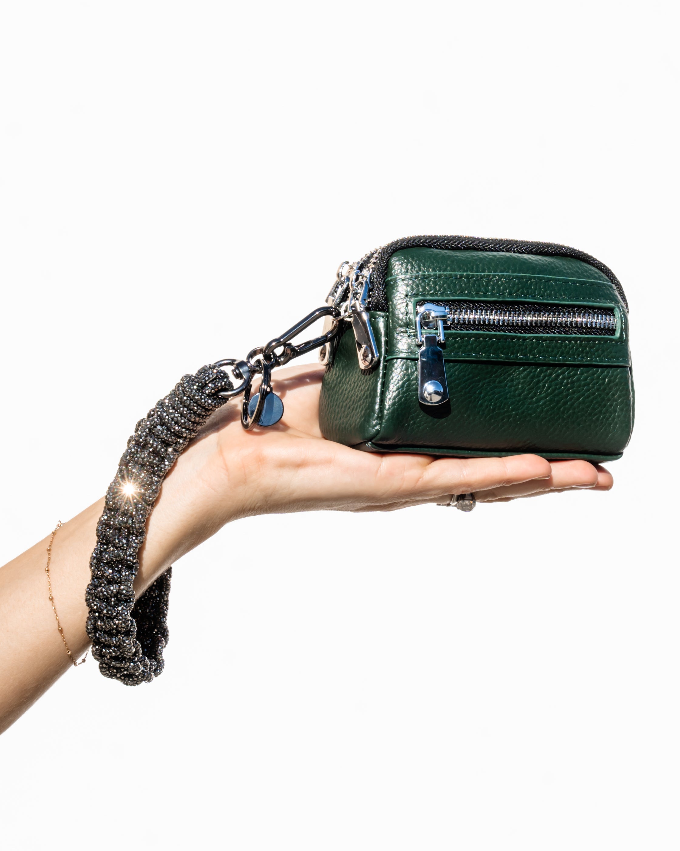 Romi CLASSIC Wristlet + Coin Purse - Gunmetal
