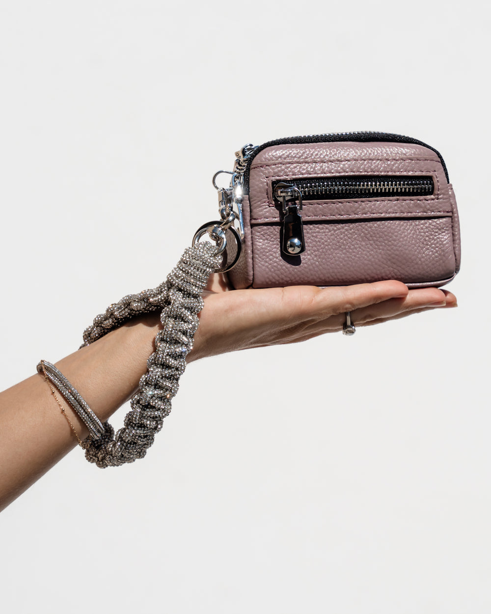Romi CLASSIC Wristlet + Coin Purse - Crystal