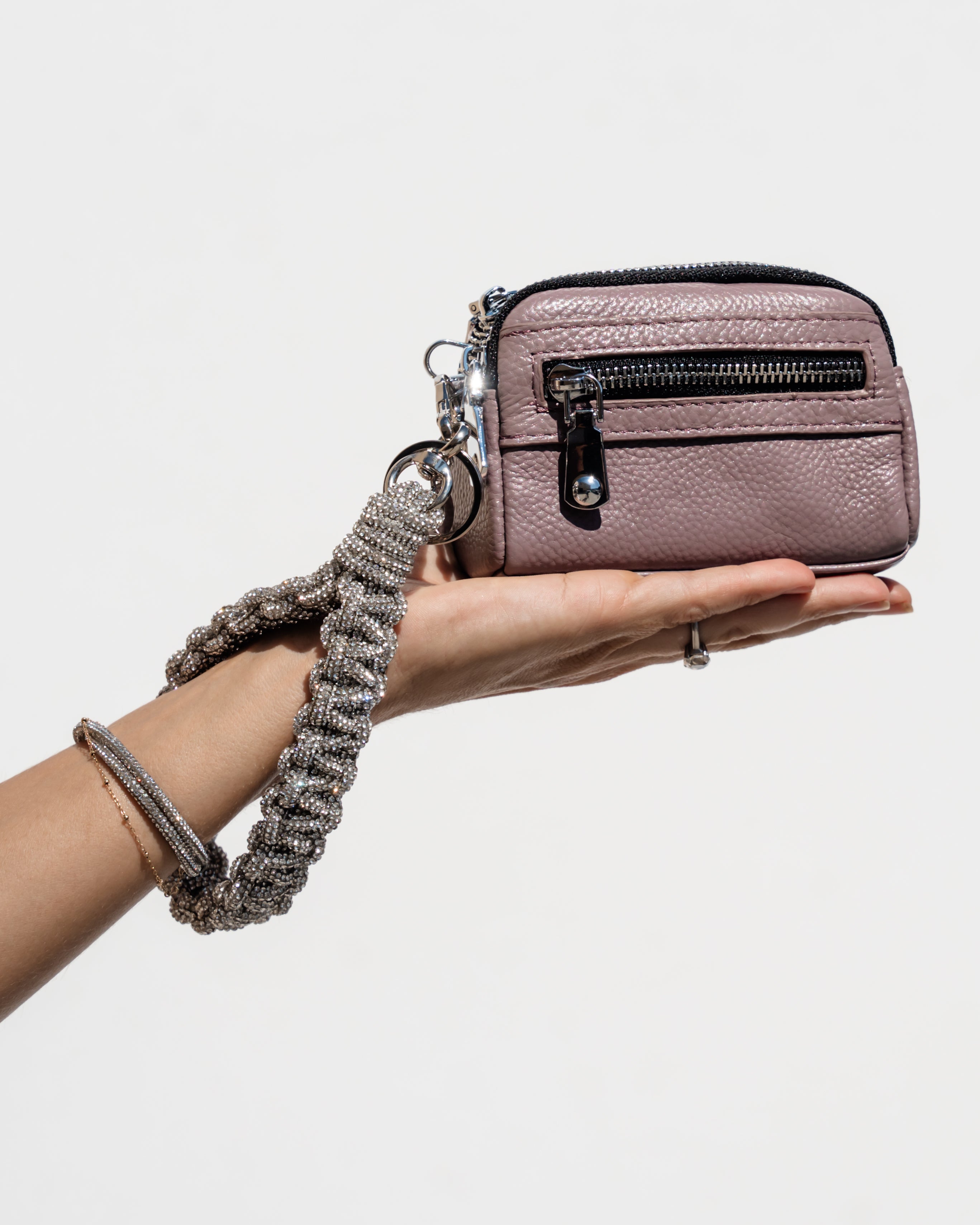 Romi CLASSIC Wristlet + Coin Purse - Crystal