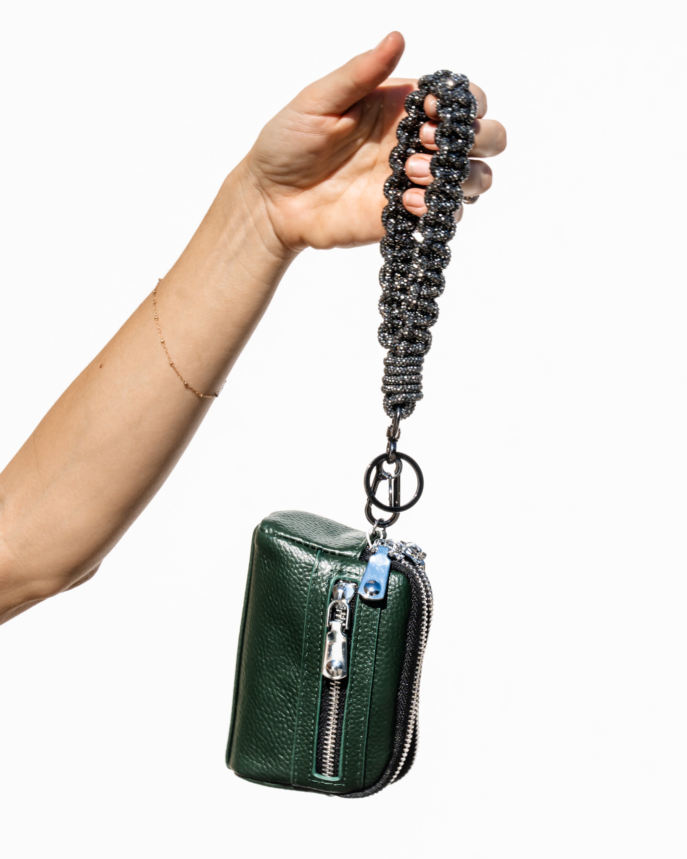 Romi CLASSIC Wristlet + Coin Purse - Gunmetal