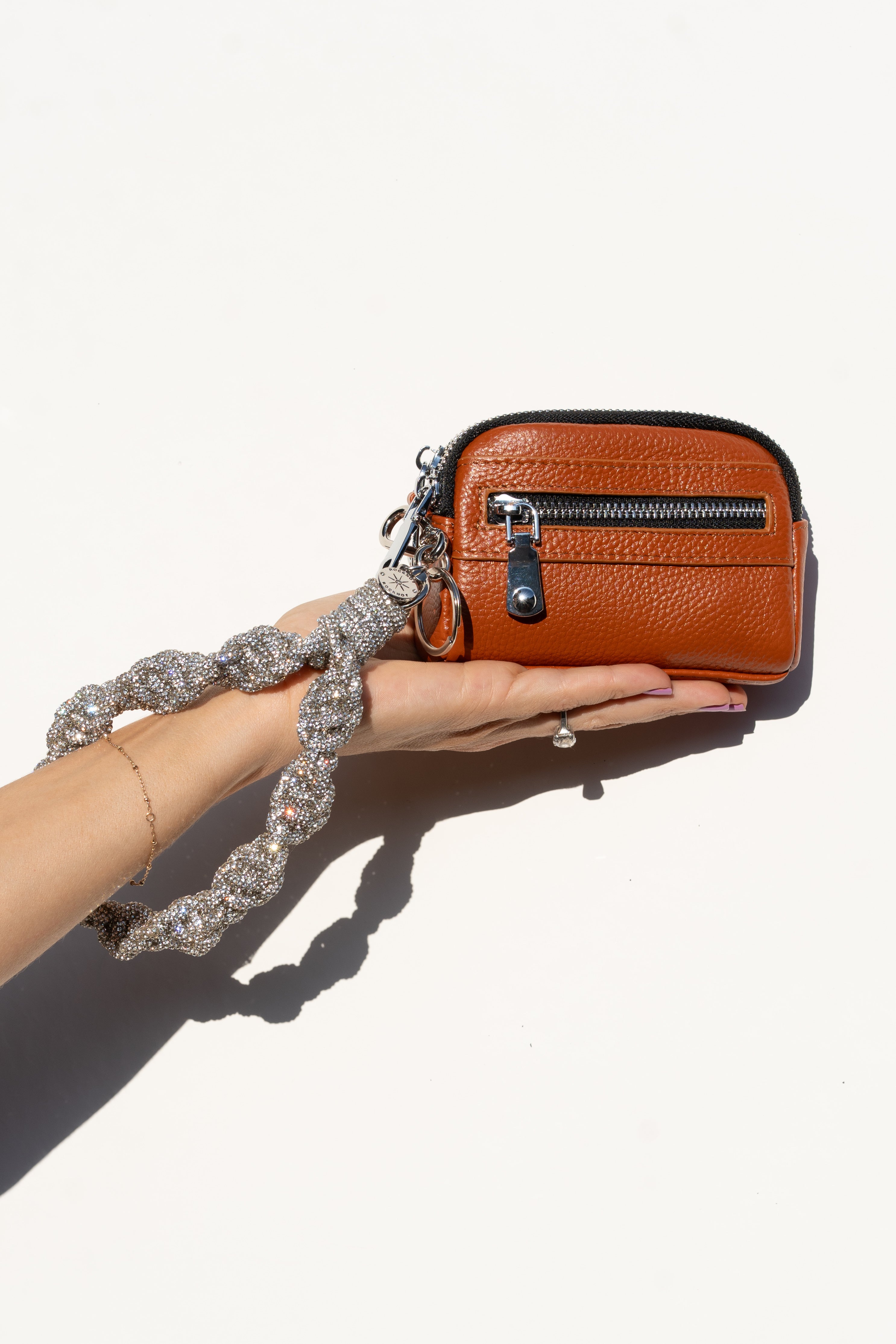 Romi TWIST Wristlet + Coin Purse - Crystal