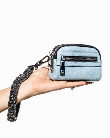 Romi CLASSIC Wristlet + Coin Purse - Gunmetal