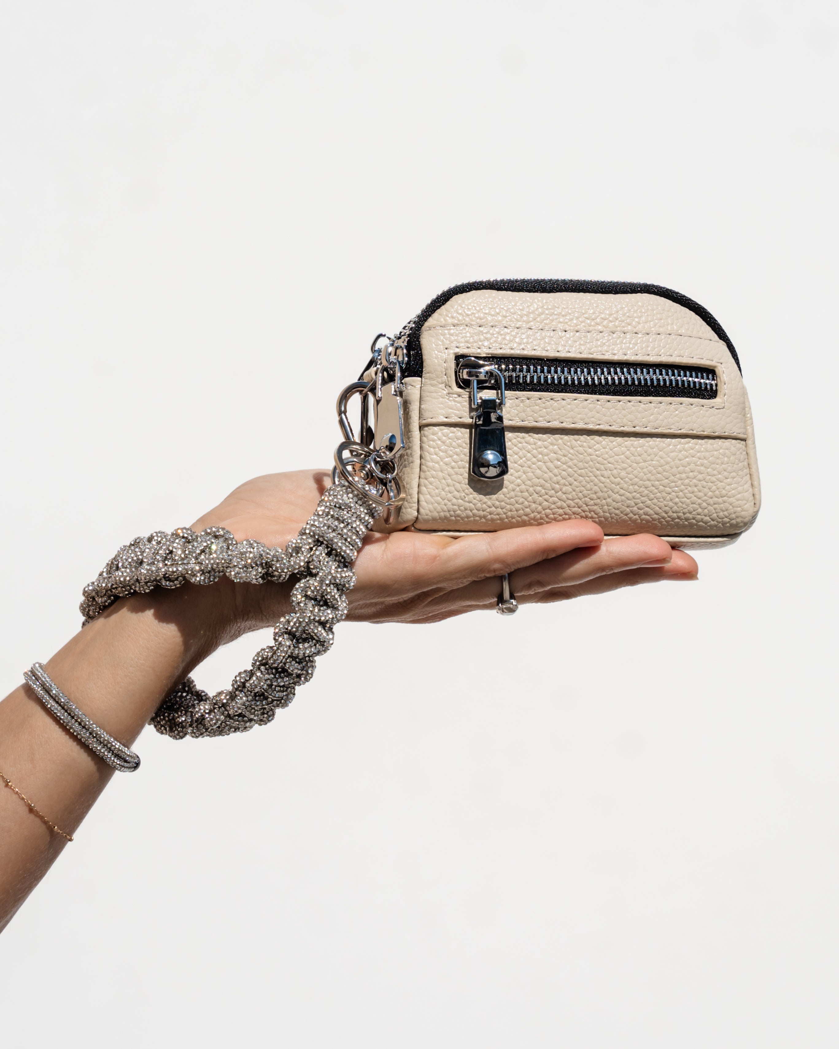 Romi CLASSIC Wristlet + Coin Purse - Crystal