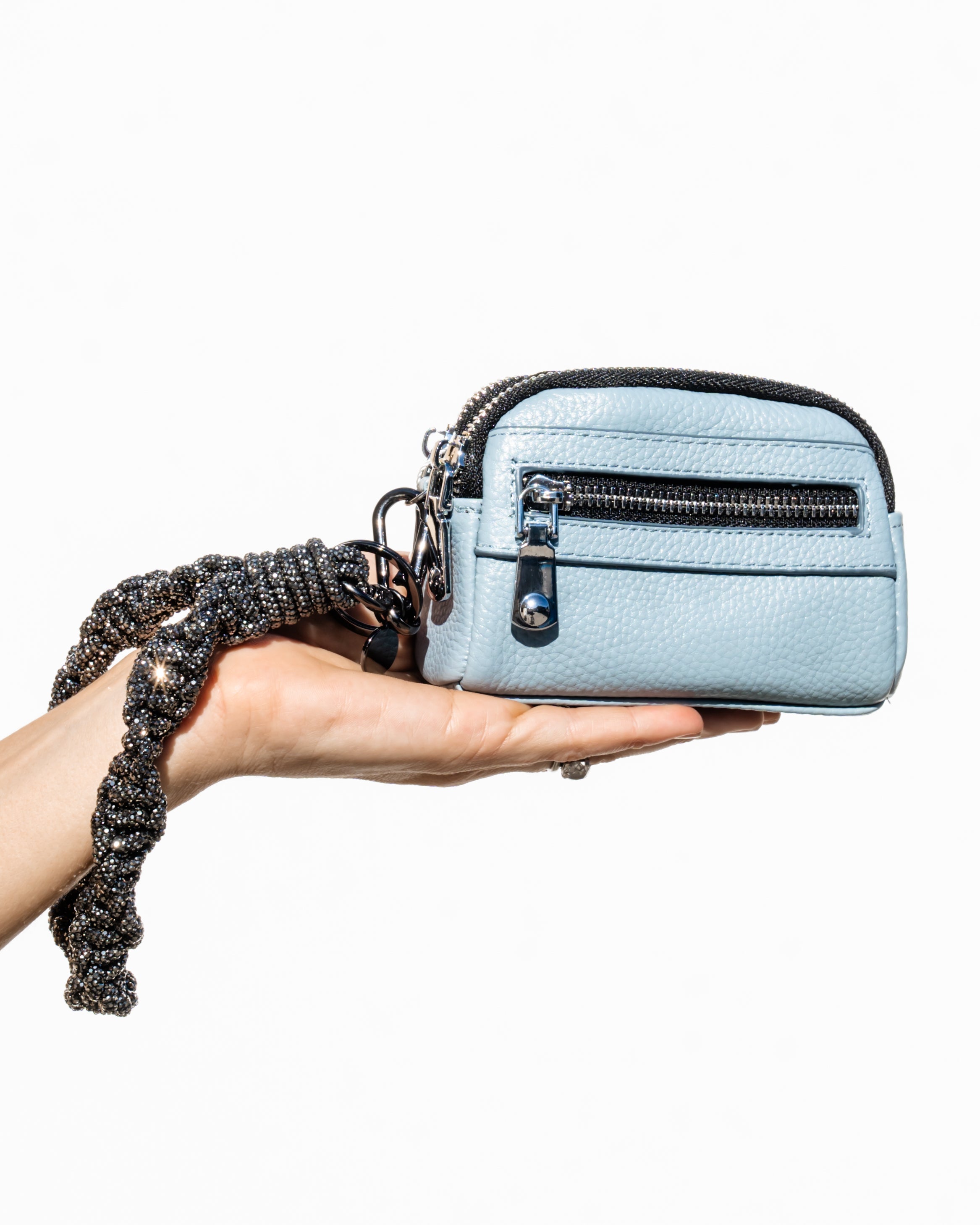 Romi TWIST Wristlet + Coin Purse - Gunmetal
