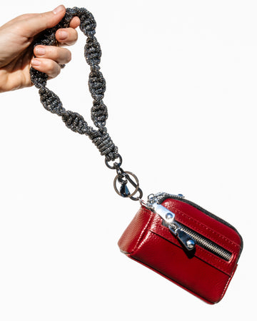 Romi TWIST Wristlet - Gunmetal