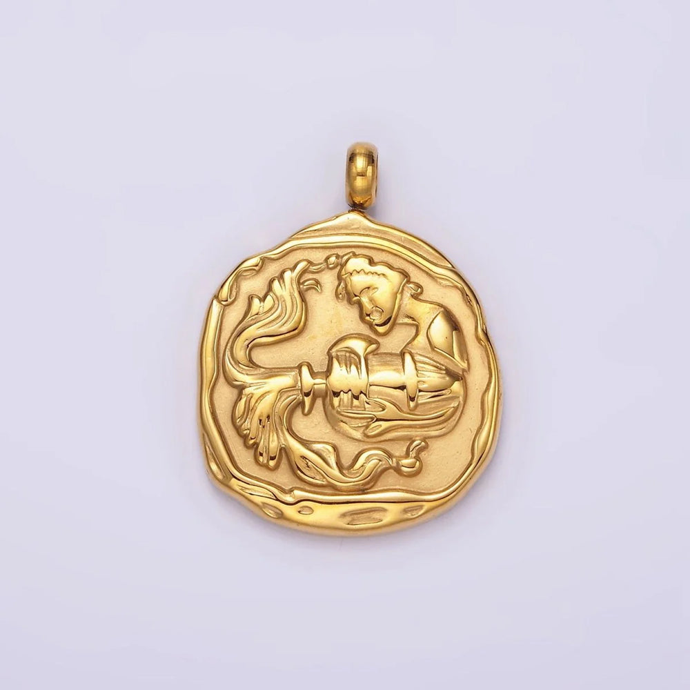 Zodiac Trio Necklace - Interchangeable Charm Clasps