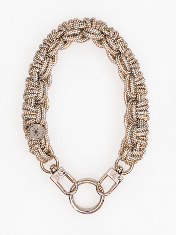 PETITE CROWN Wristlet / Necklace - Champagne Bubbles