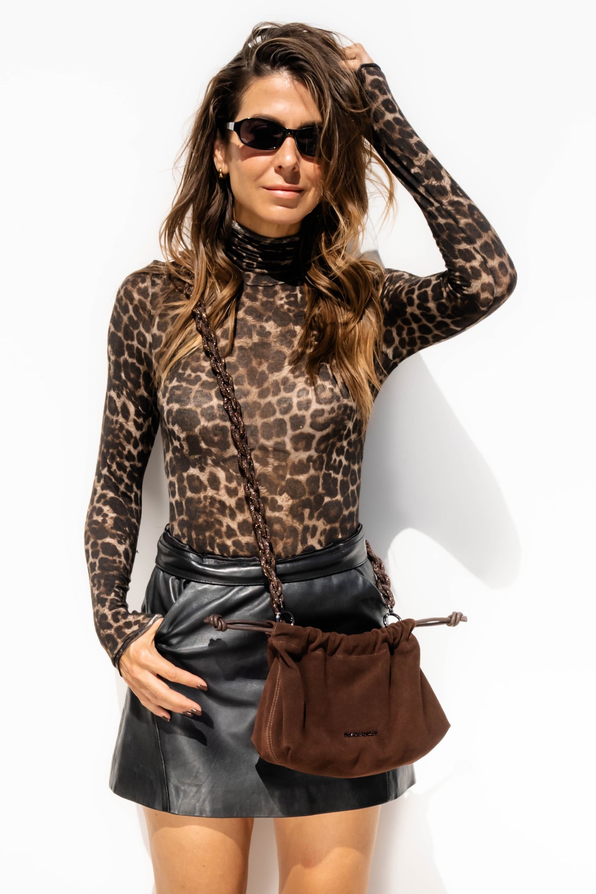 CHAIN STRAP - Chocolate