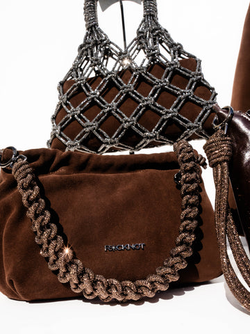 LACE STRAP - Chocolate