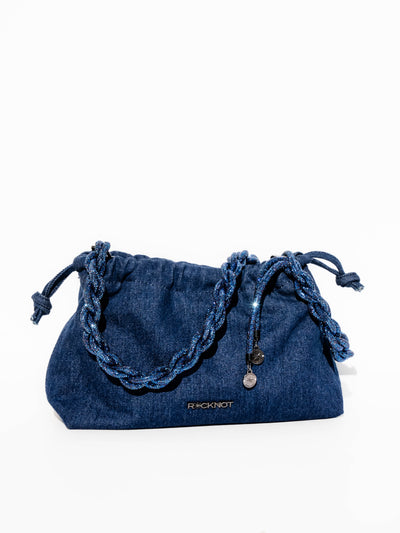 FIA Drawstring Bag - Indigo