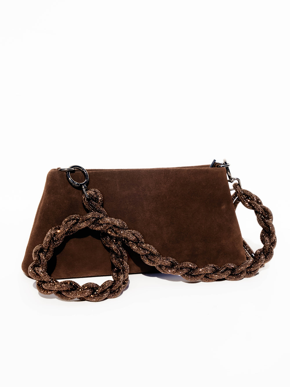 DUO Bag  - Chocolate Suede