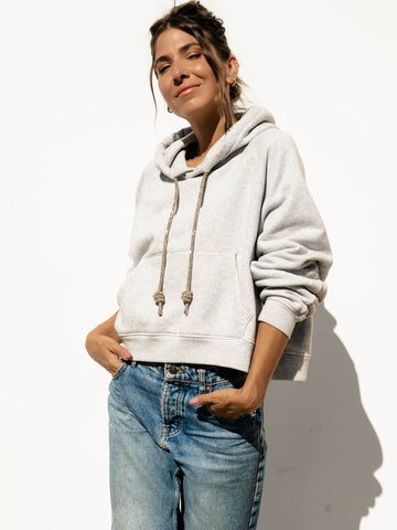 LOOP Strings Hoodie - Heather Grey