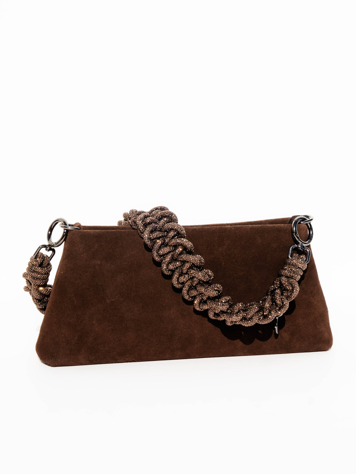 DUO Bag  - Chocolate Suede