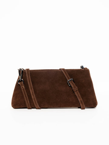 DUO Bag  - Chocolate Suede
