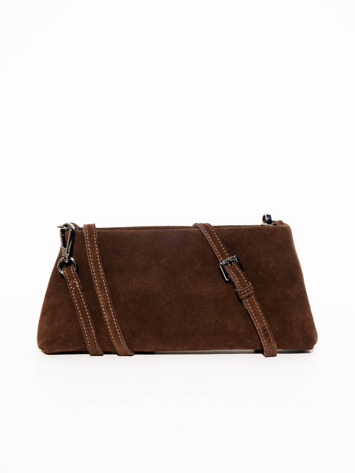 DUO Bag  - Chocolate Suede