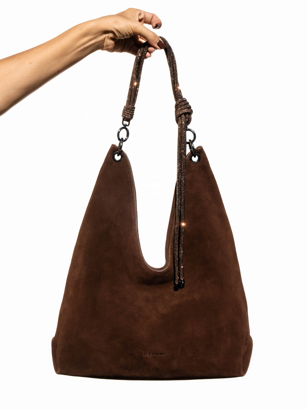 ORI Hobo Bag - Chocolate Suede