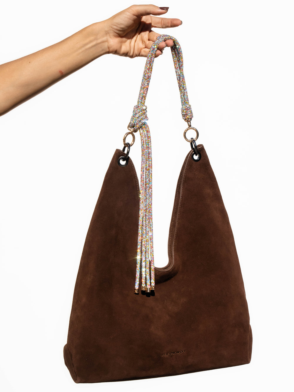 ORI Hobo Bag - Chocolate Suede