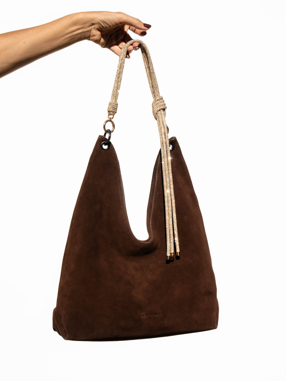 ORI Hobo Bag - Chocolate Suede