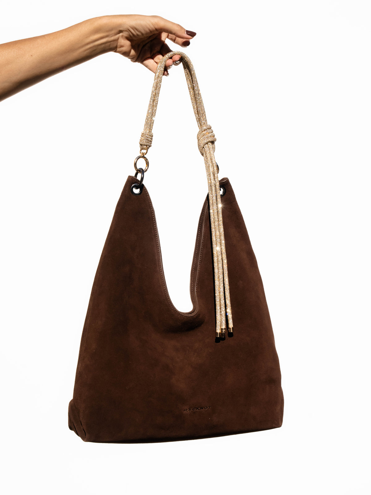 ORI Hobo Bag - Chocolate Suede