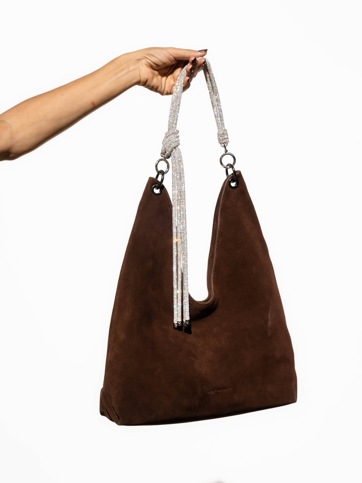 ORI Hobo Bag - Chocolate Suede
