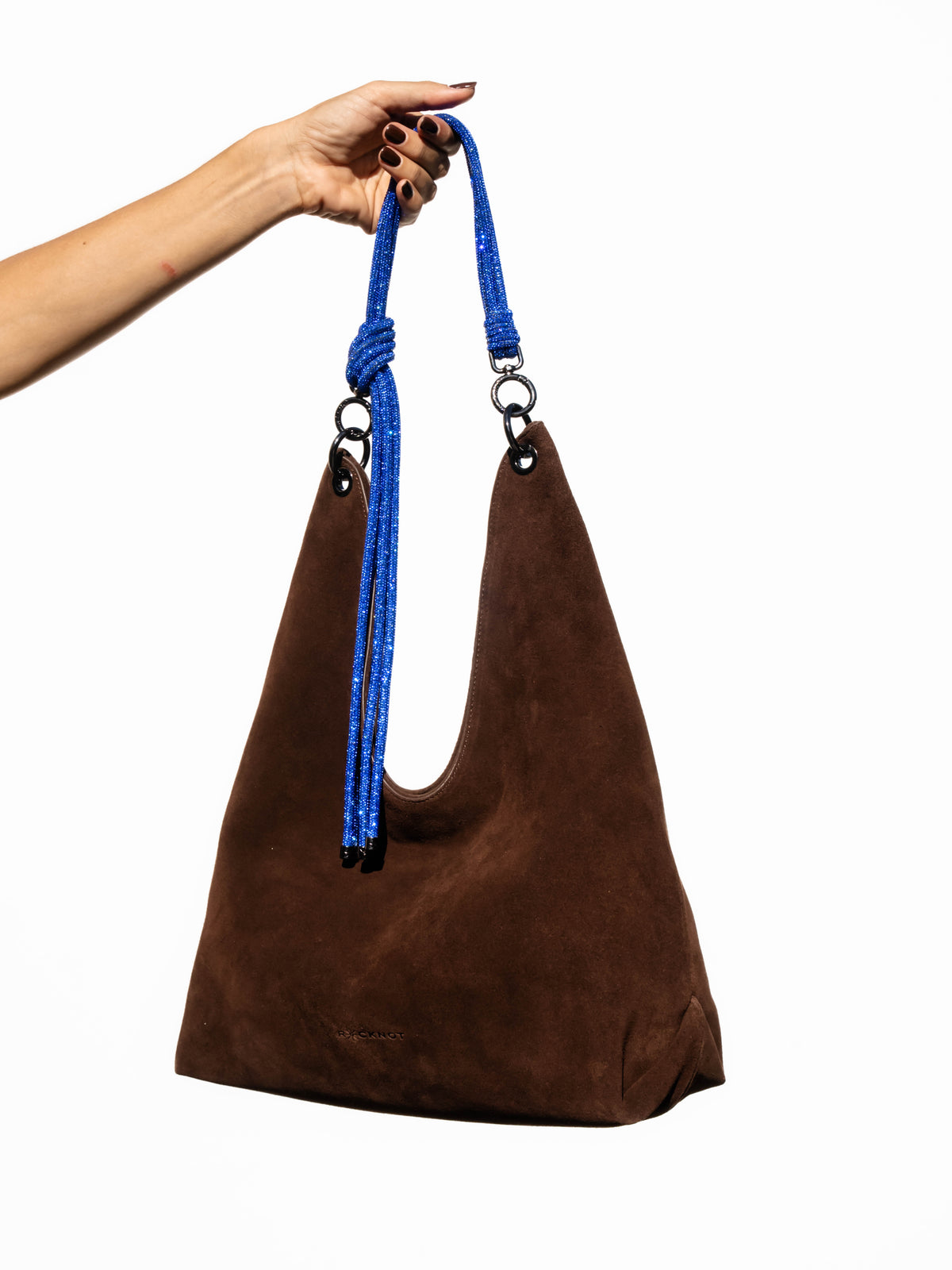 ORI Hobo Bag - Chocolate Suede
