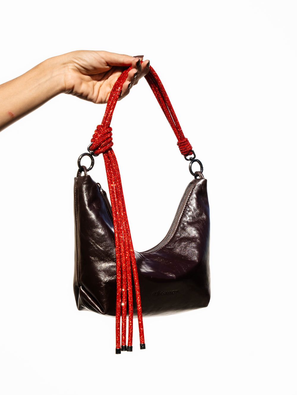 Hezi Leather Shoulder Bag - Espresso