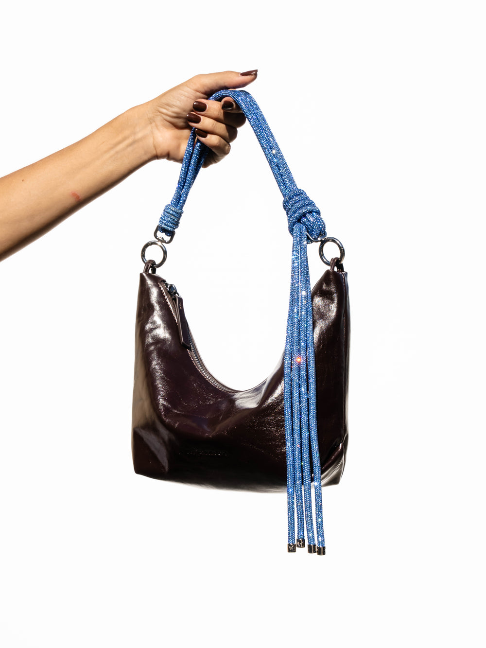 Hezi Leather Shoulder Bag - Espresso