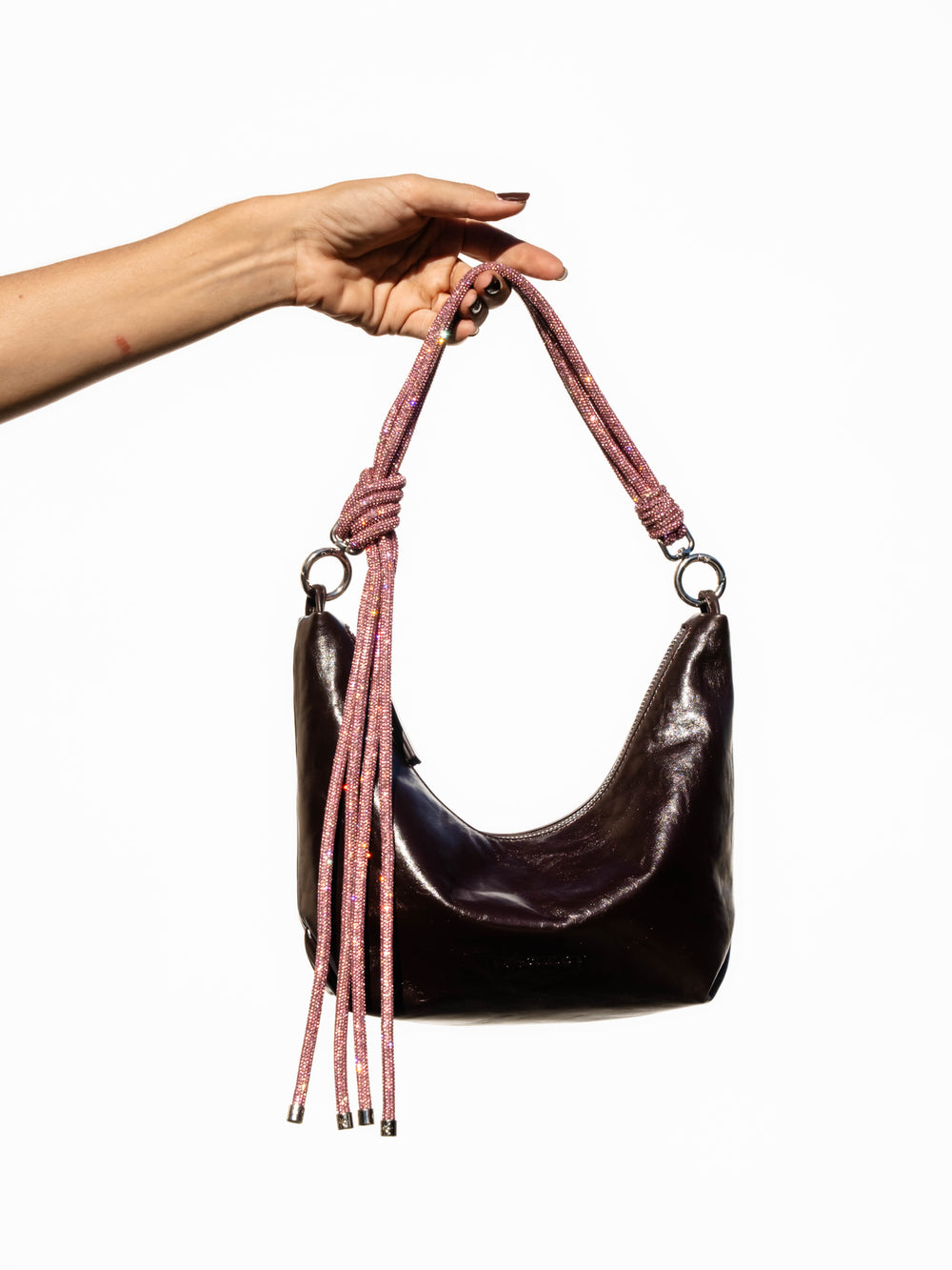 Hezi Leather Shoulder Bag - Espresso