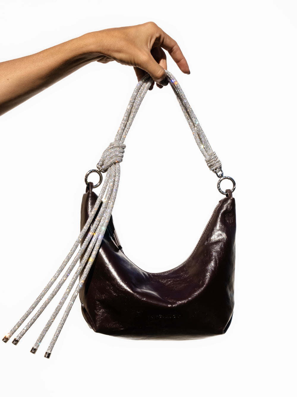 Hezi Leather Shoulder Bag - Espresso