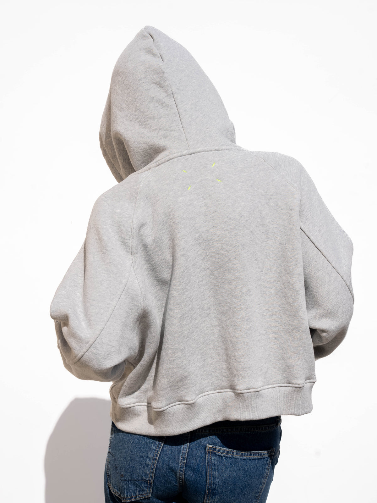 TASSEL Strings Hoodie - Heather Grey