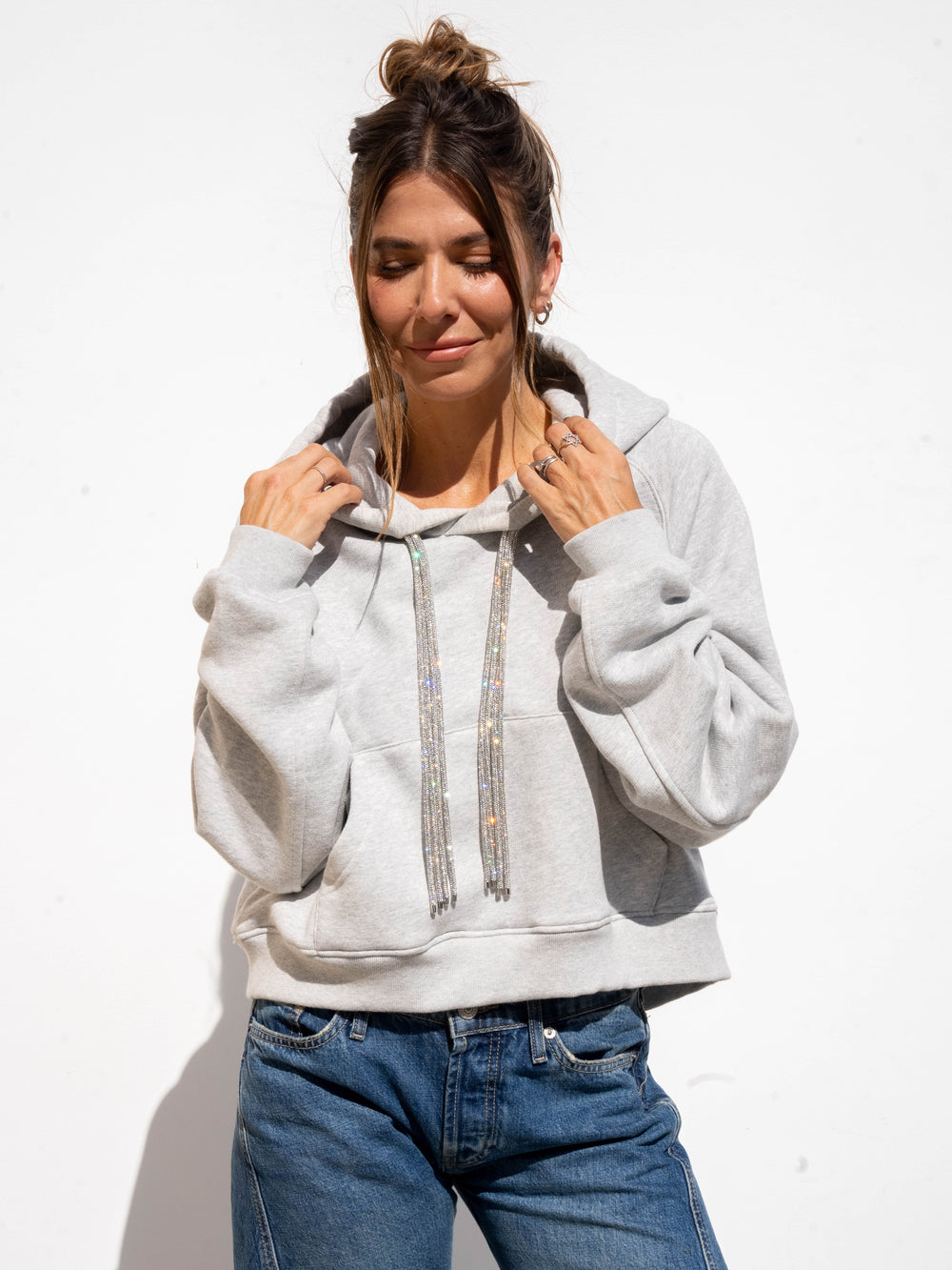 SWING Strings Hoodie - Grey