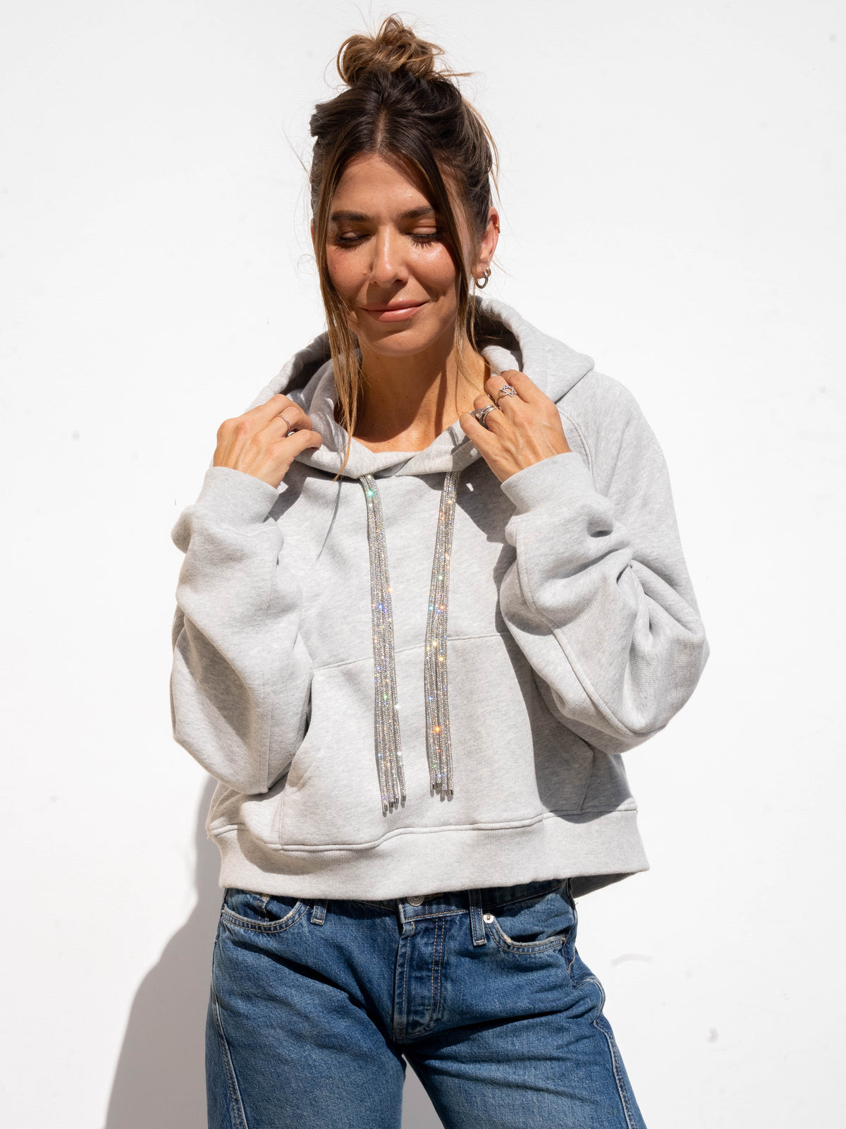 SWING Strings Hoodie - Grey