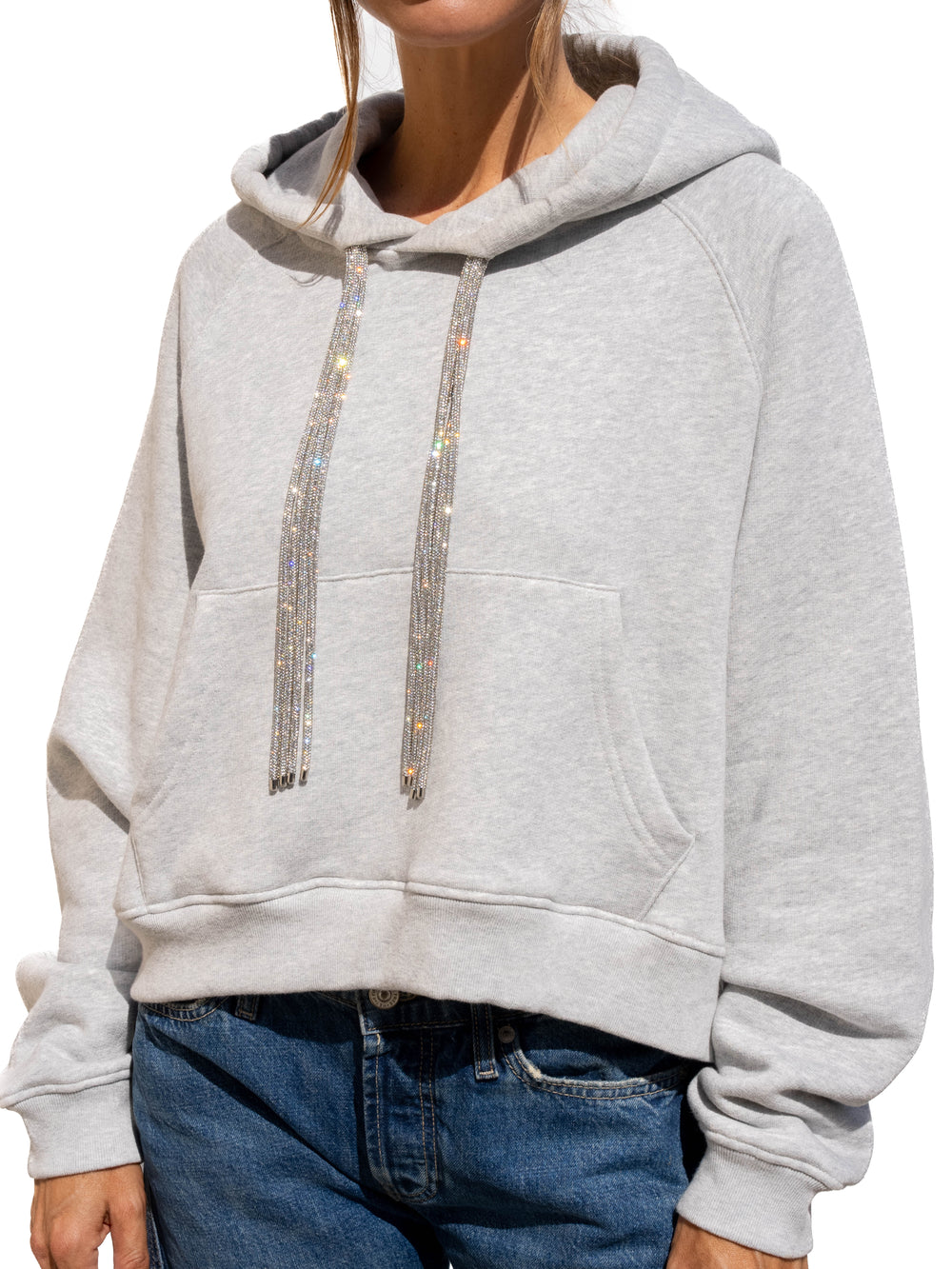 SWING Strings Hoodie - Heather Grey