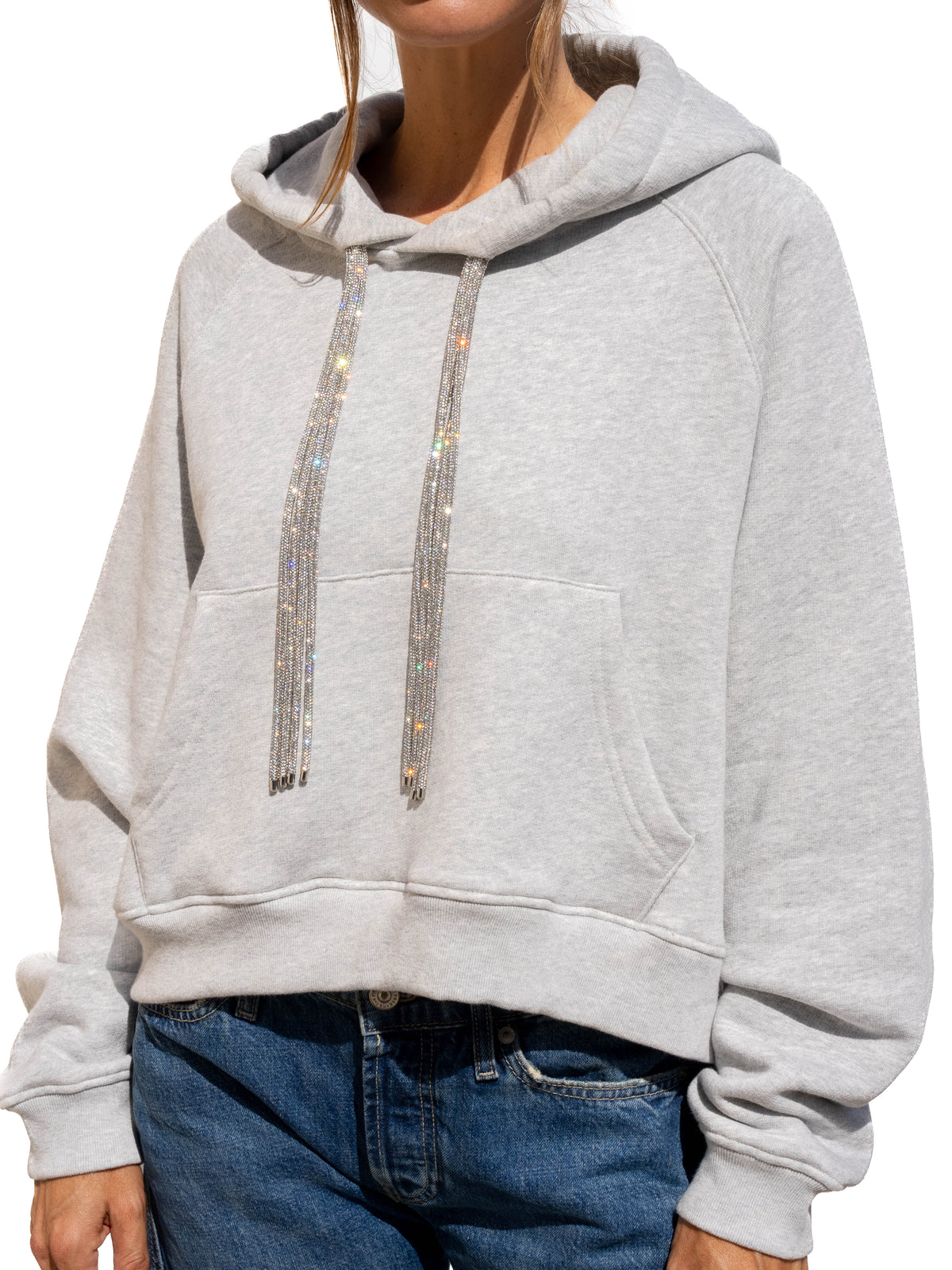 SWING Strings Hoodie - Heather Grey