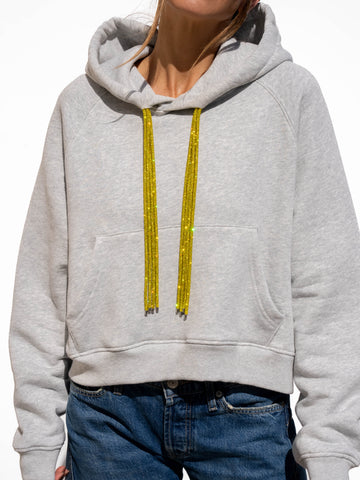 SWING Strings Hoodie - Heather Grey