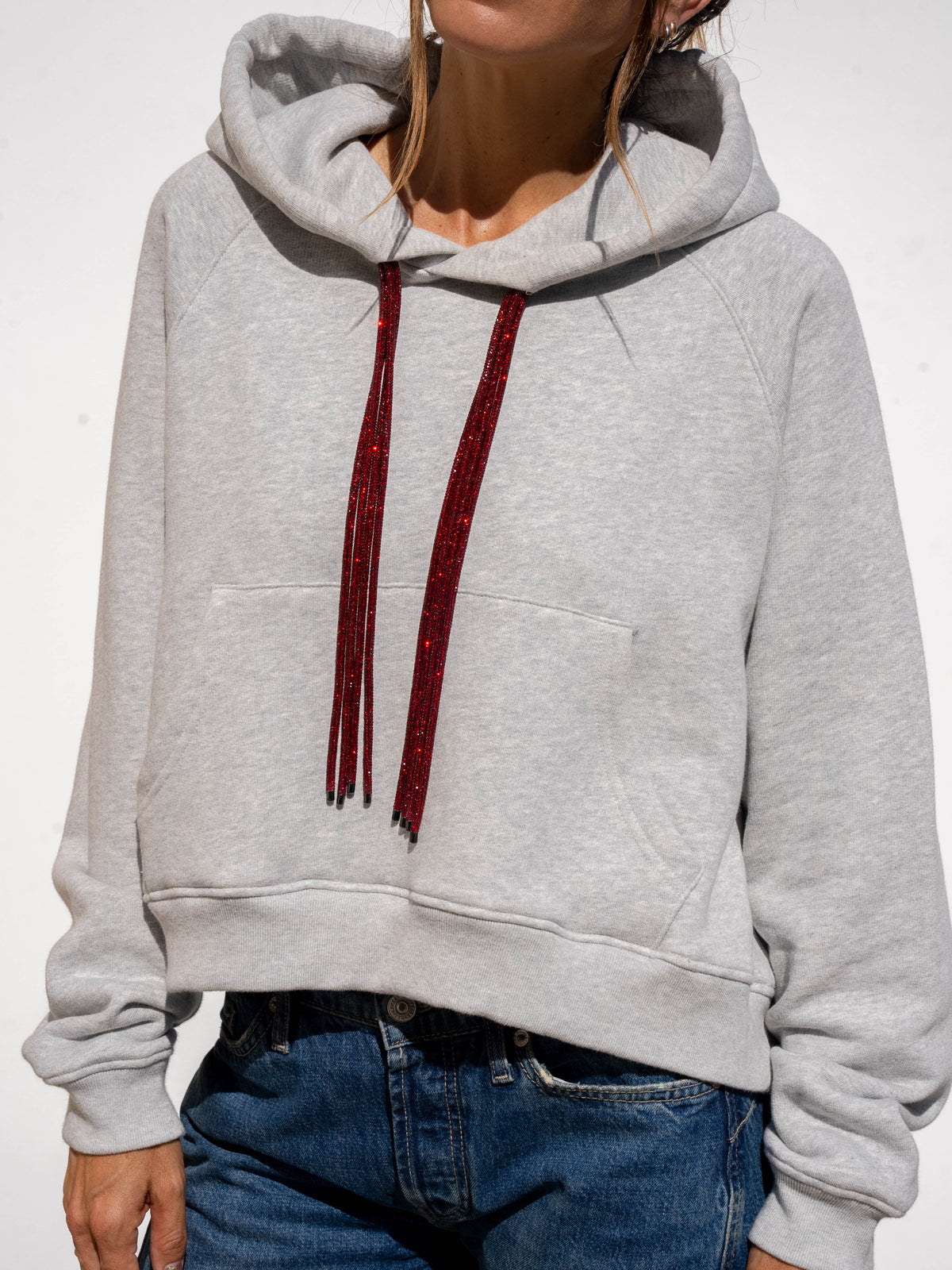 SWING Strings Hoodie - Grey