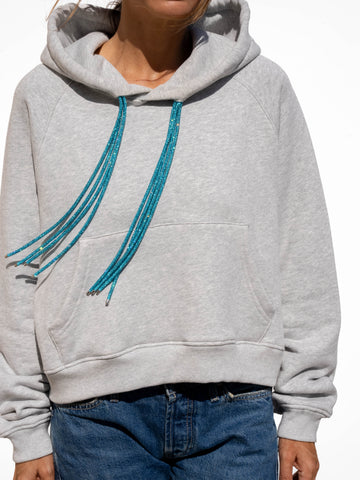 SWING Strings Hoodie - Heather Grey