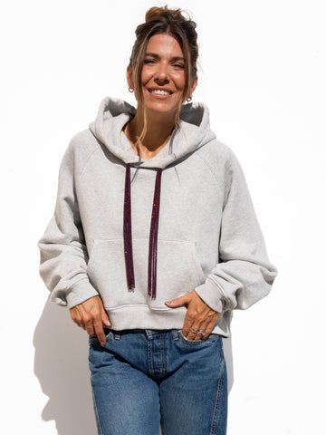 SWING Strings Hoodie - Heather Grey